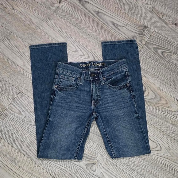 Cody James Straight Leg Dark Wash Jeans -Youth Size 8 - Picture 1 of 5